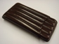 Long Panatella 5 Finger Brown Leather Case